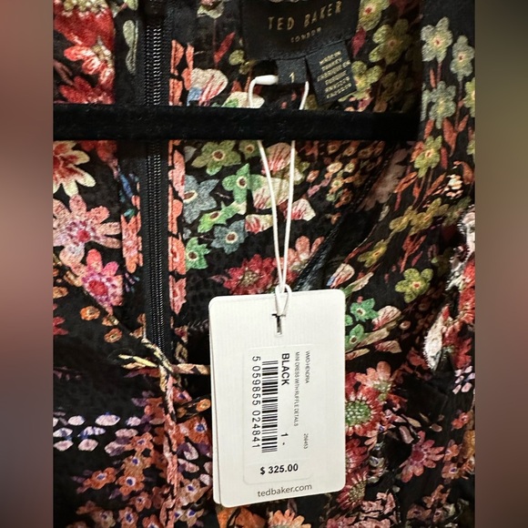 NWT Ted Baker London Hendria Mini Dress with ruffle details size:1 - Picture 9 of 14